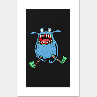 MONSTER! Having a bad day! Posters and Art